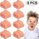 thumbnail image 1 of 8 Pieces Halloween Pig Nose Costume Novelty Pig Nose Pig Snout Cosplay Mask With Elastic Band For Kids Party Supplies, 1 of 5