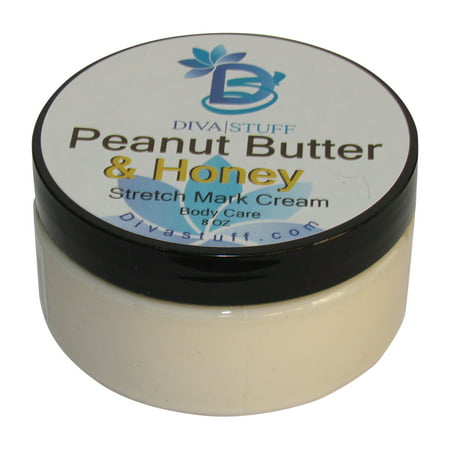 Diva Stuff Peanut Butter & Honey Stretch Mark Cream With Aloe And Cocoa (Best Stuff To Prevent Stretch Marks)