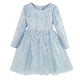 thumbnail image 3 of Vestido de princesa para niñas, otoño e invierno, vestido de malla hinchada, para niñas de 3 a 15 años, de talla mediana y grande, vestido de boda para niñas de flores, 3 of 4