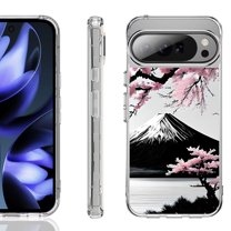 For Google Pixel 10 / 10 Pro Shockproof Phone Case, by OneToughShield - Fuji Sakura