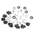 thumbnail image 3 of 8 Sets Quick Remove Hard Top Fasteners Nuts Bolts TJ JK, 3 of 6