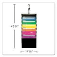 thumbnail image 2 of Pendaflex Desk Free Hanging Organizer With Case 1" Expansion, 6 Sections, Buckle Closure, Letter Size, Black, 2 of 3