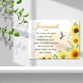 thumbnail image 5 of Inspirational Christian Wall Decor,For I Know the Plans I Have for You Jeremiah 29:11 Canvas Poster Print Wall Art,Religious Faith Wall Art Decor,Scripture Home Office Bedroom Decoration W619, 5 of 7