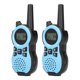 thumbnail image 3 of 2 Piezas Walkie Talkies de Mano 0.5W Radio Inalámbrica de 2 Vías para Exteriores Regalos para Niños NiñosBlue America 462‑467MHZ 22 Canales Distancia de Comunicación de 3 a 5 Millas, 3 of 10