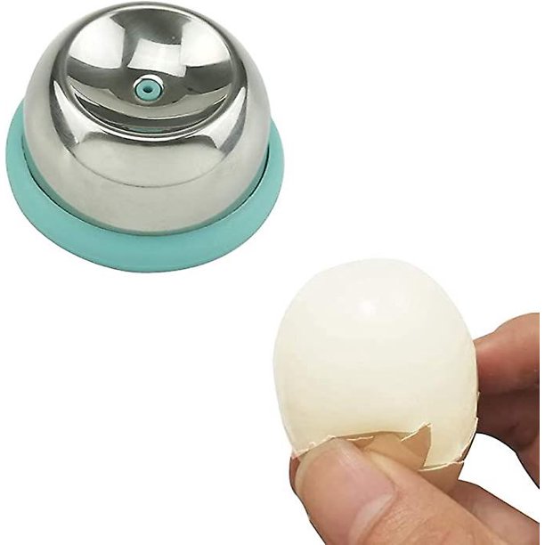 Perforador de huevos Herramientas auxiliares de cocina Cáscaras de huevo semiautomáticas Batidor estenopeico Evita que se rompa durante la cocción Pinchador de huevos para cocina Comedor Ba ShuxiuWang 8390612249228