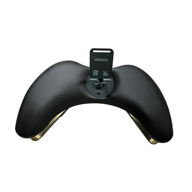 Reposamanos para manicura con soporte para teléfono, cojín portátil para manicura, mesa para manicura, estación para técnicos de uñas Negro