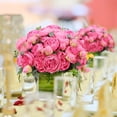 thumbnail image 2 of Artificial Peony Flower Silk Peonies Bouquet 4 Bundles Fake Flowers Bulk for Home Wedding Party Decor (White), 2 of 4