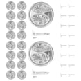 thumbnail image 3 of MOVTOTOP 50Pcs Pin Backs for Lapel Pins DIY Jewelry Making Craft Supplies, 3 of 8