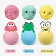 thumbnail image 3 of Juguetes inteligentes para gatos, pelota interactiva de peluche, juguete eléctrico de entrenamiento con hierba gatera, juguete con sonido táctil para mascotas, juguete con chirrido, pelota para gato, 3 of 5