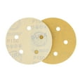 thumbnail image 4 of Dura-Gold Premium 5" Gold Sanding Discs - 150 Grit (Box of 50) - 5 Hole Pattern Dustless Hook & Loop Backing Sandpaper for DA Sanders, Aluminum Oxide Abrasive - Sand Auto Paint, Woodworking Wood, 4 of 6