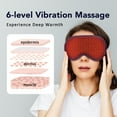 thumbnail image 5 of Heated Eye Mask, USB Eye Mask for Dry Eyes with Temperature & Vibration Massage, Warm Eye Compress Heating Pad for Sleep, Dry Eyes Blue, 5 of 12