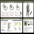 thumbnail image 3 of 6L Bike Quick Release Bike Front Fork Bag Waterproof Cycling Bag Front Bag Electric Scooter Storage Bag Cycling Accessory, 3 of 7