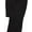 Black, variant on Girls Pima Cotton Ruffle Capri Tights for ages 1 to 11 years