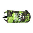 thumbnail image 2 of Sonducket Bolsa de natación impermeable de 15/20L/30L, de saco seco, colores de camuflaje, pesca, canotaje, kayak, almacenamiento, bolsa de Deportes acuáticos camuflaje verde 19 x 55 cm Sonducket OD1303-15B, 2 of 6