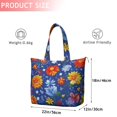 thumbnail image 4 of Pioneer Flower Floral Print Pattern Travel Tote Bags for Women Carry On,Large Weekender Bags for Women Travel,Multi Functional Duffle Bag for Work,Shopping,Sports, 4 of 5