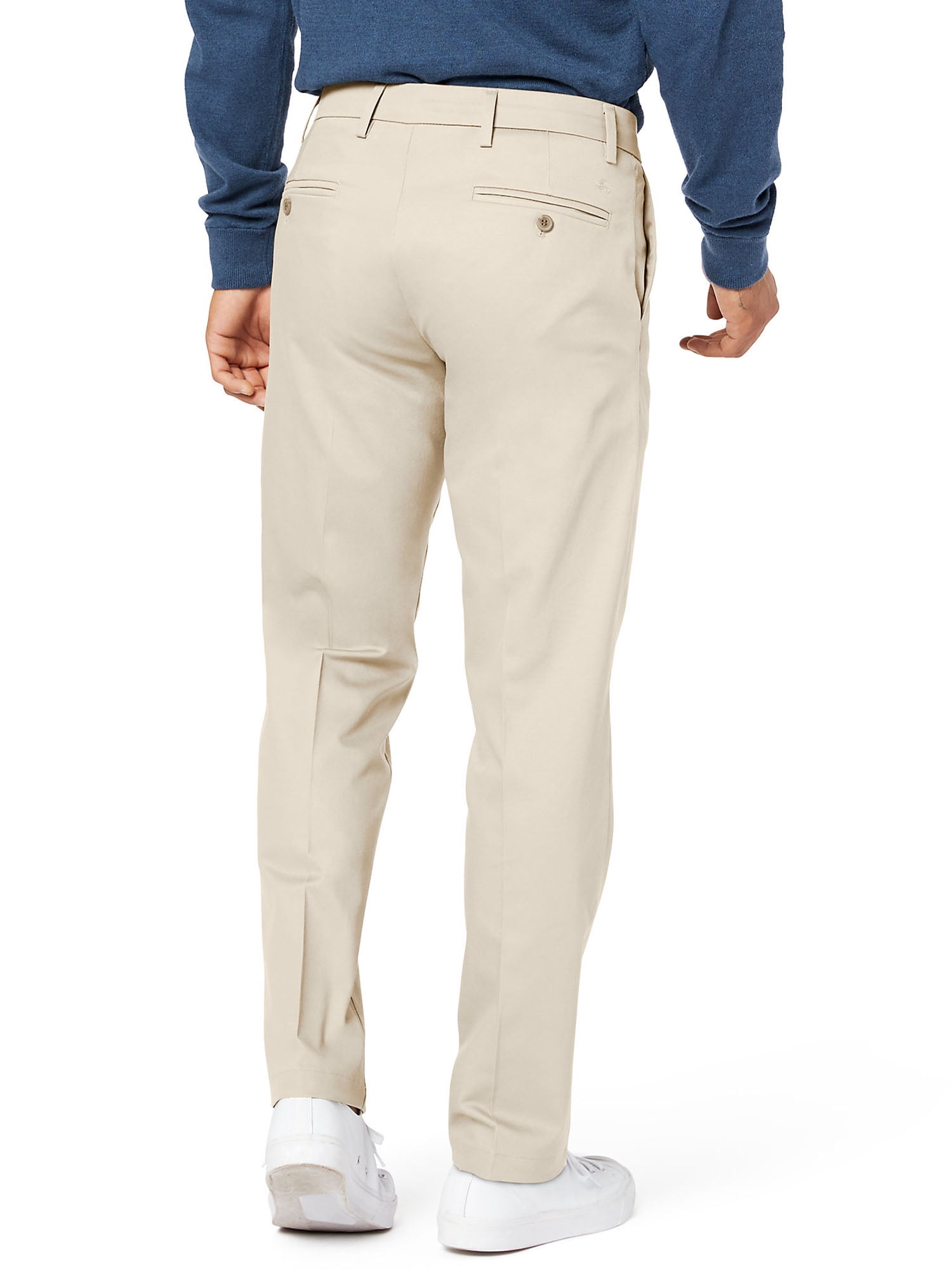 Dockers Men's Signature Straight Fit Creased Khaki