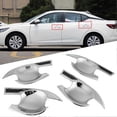 thumbnail image 3 of 4pcs Door Handle Hand Cover Trim Silver Plating ABS Fit for Nissan Sylphy Sentra 2020, 3 of 3