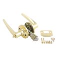 thumbnail image 1 of AP Entry Door Lock 013-231 Includes Both Standard And Drive-In Latches; Lever Type; Privacy Entrance Lock; Used As 2-3/8 Inch Or 2-3/4 Inch Backset; Brass; Polished Finish, 1 of 2