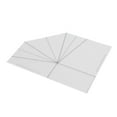 thumbnail image 1 of DIY Fabric Foldable Food Basket Sewing Template, Handbag Quilting Template Patchwork Stencils Basket Bag Template Sewing Ruler for DIY Bag Making, Acrylic Transparent Handbag Sew, 1 of 7