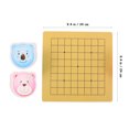 thumbnail image 2 of COOPHYA Go Game Set Board With Portable Design Square Shape Logical Thinking For Beginners, 2 of 6