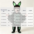 thumbnail image 3 of Kezqiaxn Kids Halloween Costumes Onesies Cute Bat Party Cosplay Jumpsuit Winter Warm Long Sleeve Crew Neck Romper with Hat 0-2y, 3 of 6