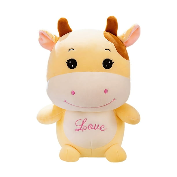 valentine cow plush