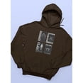 thumbnail image 3 of Modern Trendy Techno Prints Hoodie Women -Image by Shutterstock, Female Small, 3 of 4