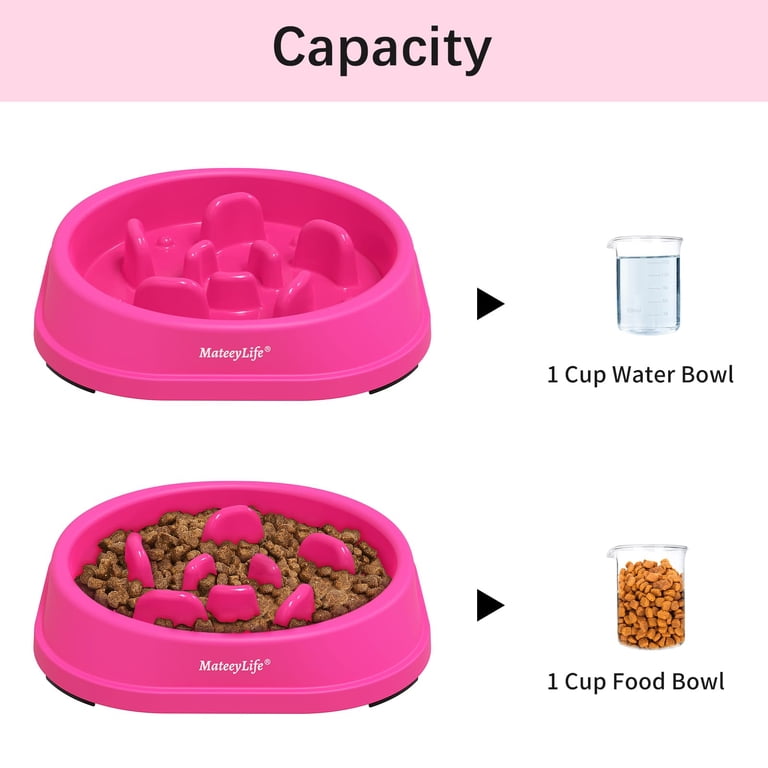 MateeyLife Slow Feeder Dog Bowl, Maze Pattern, Non-Slip photo 5