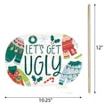 thumbnail image 5 of Big Dot of Happiness Funny Colorful Christmas Sweaters - Ugly Sweater Holiday Party Photo Booth Props Kit - 10 Piece, 5 of 5