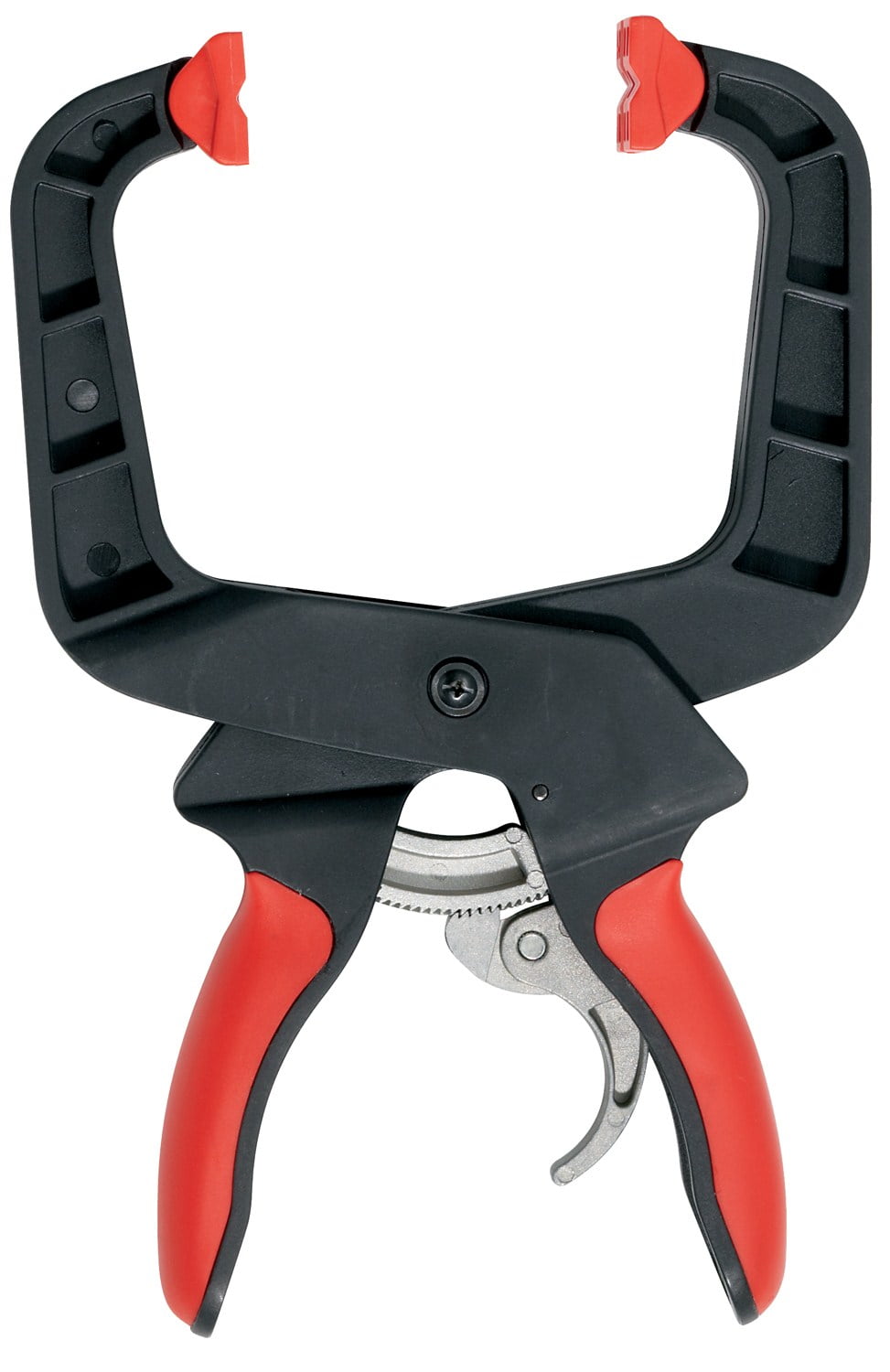 Bessey XCRU5 Deep Reach Ratcheting Spring Clamp 4_Inch capacity, 4Inch