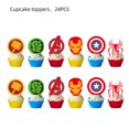thumbnail image 1 of Avengers Marvel Superhero Birthday Party Tableware, Paper Plates, Paper Cups, Paper Towels, Tablecloths for Decoration-ZJKDGJKJ, 1 of 4