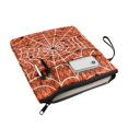 thumbnail image 3 of HELLHERO Polyester Fabric Zipper Bag for Readers Book Organzier Holder with Handle Book Carrying Case Carrying Book Case for Paperbacks Bible Journal Textbooks, 3 of 8
