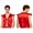 Red, variant on iiniim Men Vest Open Front Arabian Prince Desert Waistcoat Party Cosplay Festival Red S