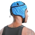 thumbnail image 1 of FNNMNNR Soft Shell Football Helmet Scrum Cap 7v7 Rugby Helmet Foam Cotton Protective Soft Padded Headgear Autism Surf Flag Football Helmet Youth Adult, 1 of 10