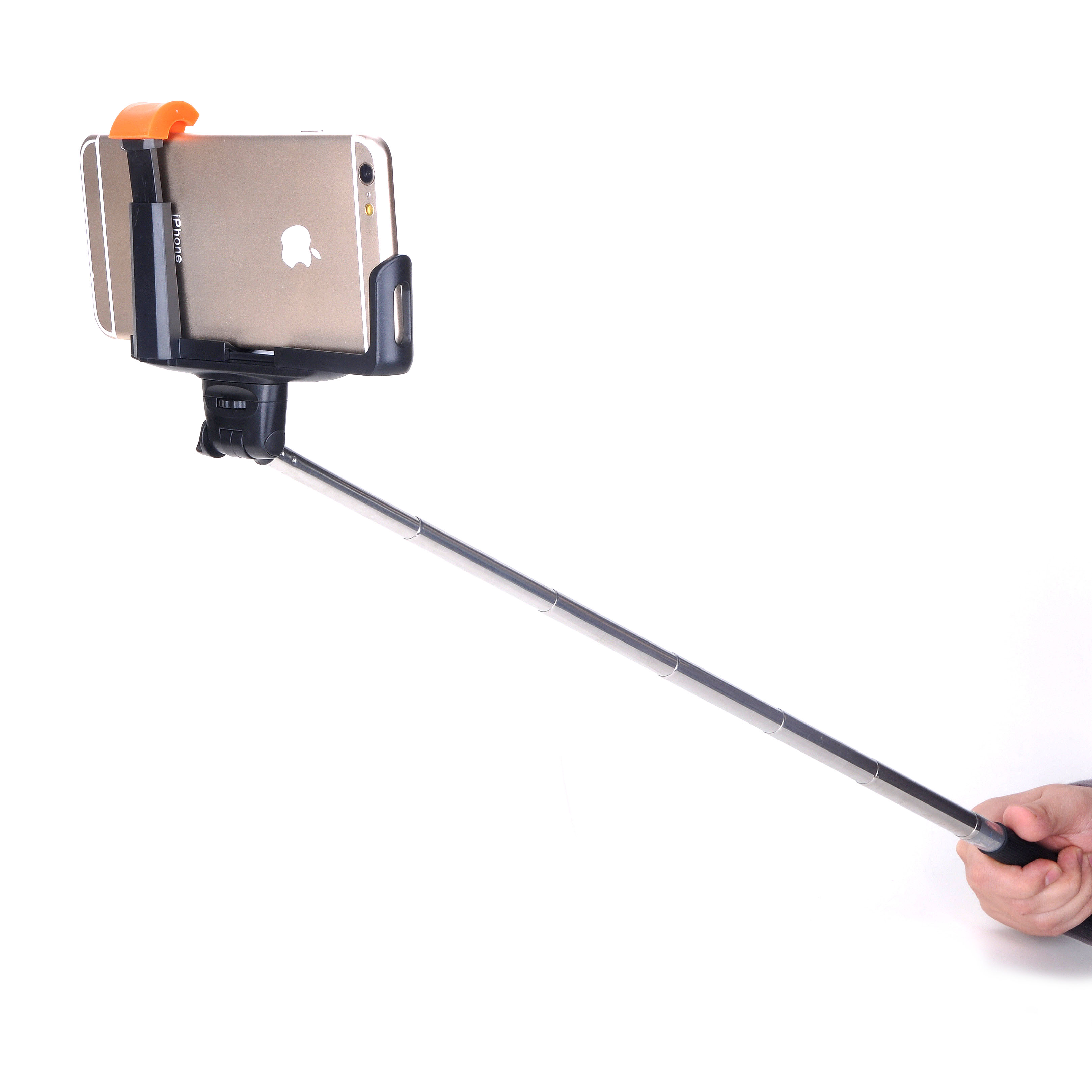 Minisuit Selfie Stick Pro with Built-In Remote for Apple & Android, Black - image 5 of 7