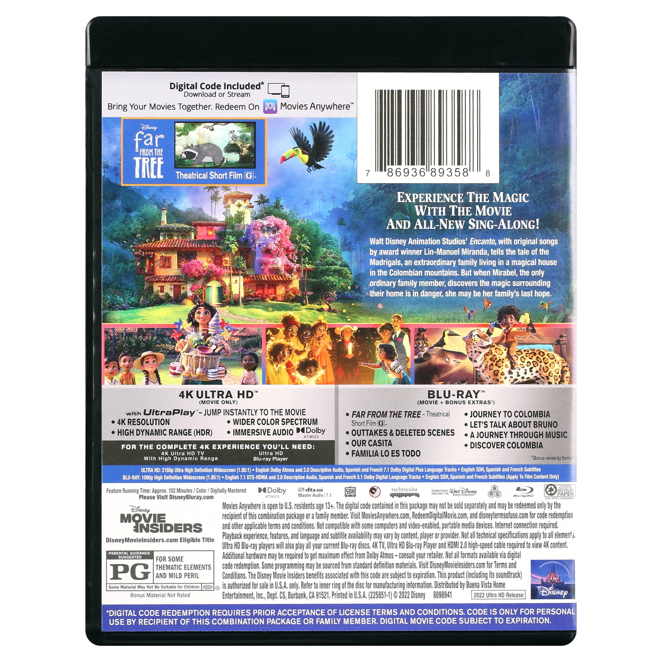 Amazon.com: Encanto [4K UHD + Blu-ray] : Stephanie Beatriz