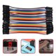 thumbnail image 3 of 40 cables puente de 10 cm (2,54 mm) hembra a hembra, de colores, compatibles con protoboard., 3 of 7