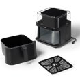 thumbnail image 4 of Ricardo Digital Air Fryer, 7.2L Large Basket, Touchscreen, 11 Preset Functions, Fry, Reheat, Dehydrate, Adjustable Temperature, 1500W, Black, 4 of 6