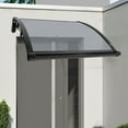 thumbnail image 6 of Autrinix Outdoor Door Canopy with UV and Rain Protection, Modern Acrylic Awning for Entryways, Porches, and Windows, Easy Installation, 6 of 11