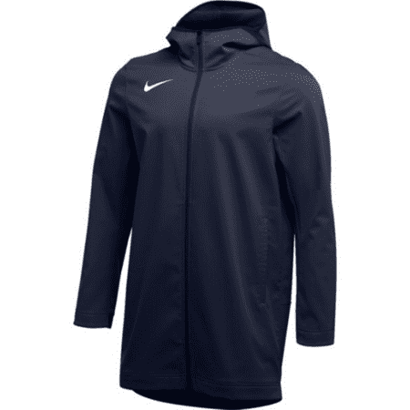 Nike Shield Repel Men's Navy Running Training Jacket Parka Size S