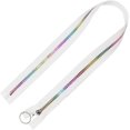 thumbnail image 1 of 10Pcs #5 White Nylon Zipper Tape Metallic Colorful Teeth Resin Coil Zippers Rainbow Separating Zippers with Ring Pulls for Sewing Making Crafts Tailor Bag Clothes Luggage Purses DIY Supply, 1 of 5