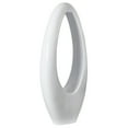 thumbnail image 3 of Modern Decorative White Oval Centerpiece Vase Wedding Flower Stand Holder, for Living Room, Entryway or Dining Room, 40, 3 of 7