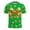 01 Green1, variant on Womens Tops Unisex Funny Holiday Tuxedo St Patrick's day T-Shirts Graphic Short Sleeve Novelty Party Top