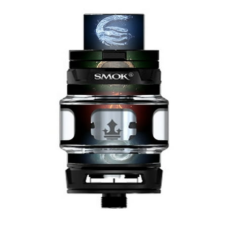 Fire Element Sticker Skin Decal Vinyl Wrap for Smok TFV12 Prince Tank Vape Kit skins stickers cover/ Elements Water Earth Fire Air ()