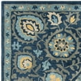 thumbnail image 2 of SAFAVIEH Heritage Francine Floral Wool Area Rug, Navy/Gold, 3' x 5', 2 of 4