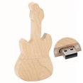 thumbnail image 4 of Clé USB Mémoire Stockage U Disque Érable Forme Guitare Électrique pour Windows/OS X CM11042, 4 of 8