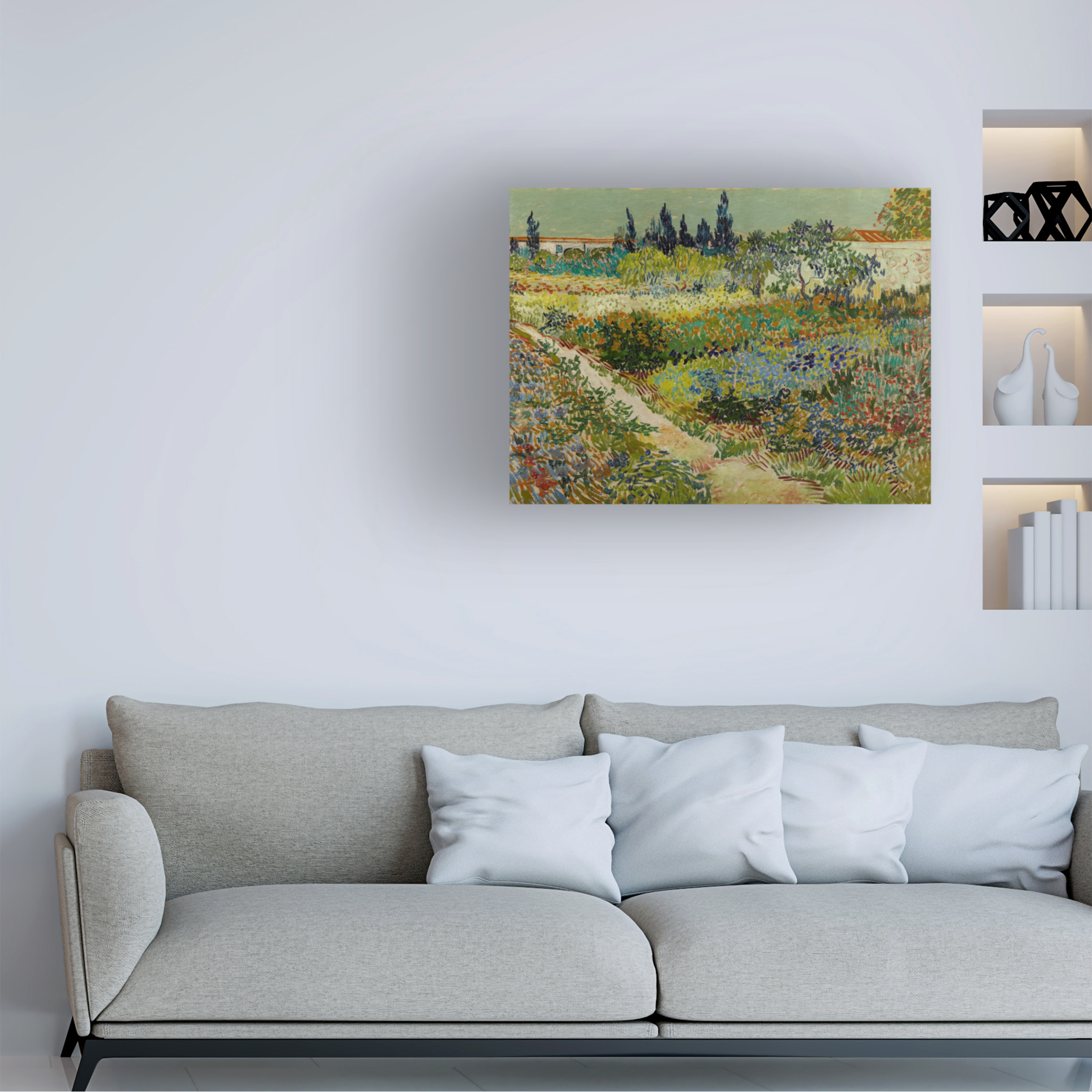 Van Gogh 'Garden At Arles' Canvas Art
