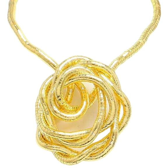 Bendable Snake Chain Necklace Flexible Choker Chain Punk Jewelry Accessories