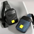 thumbnail image 2 of Generic Men's Nylon Crossbody Chest Bag in Dark Blue, Compact & Lightweight Design, 19x13x4cm, 2 of 6