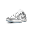 thumbnail image 4 of Jordan WOMENS AIR JORDAN 1 LOW WMNS "White / Wolf Grey" DC0774 105 from Stadium Goods, 4 of 9